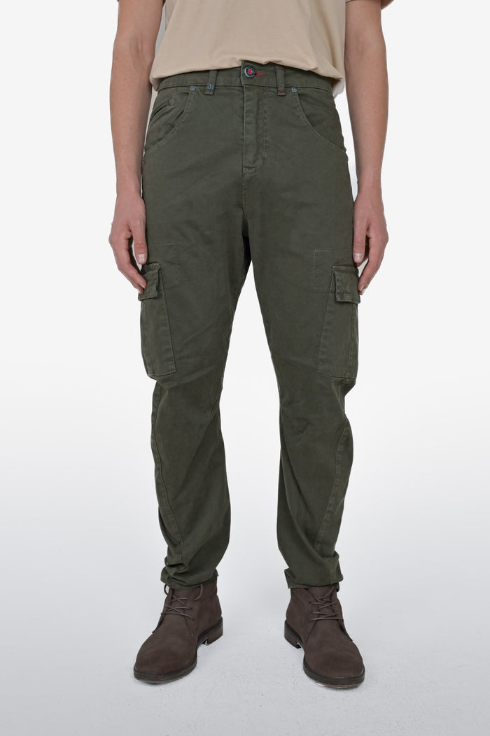 Pantaloni in cotone regular Luke FW24/25