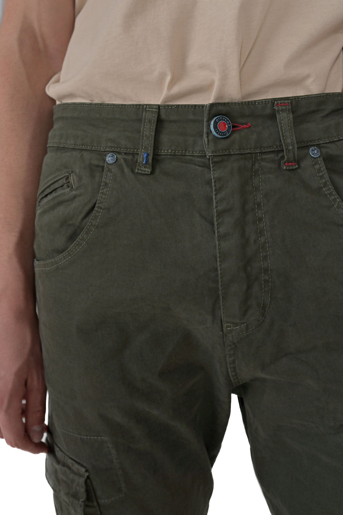 Pantaloni in cotone regular Luke FW24/25