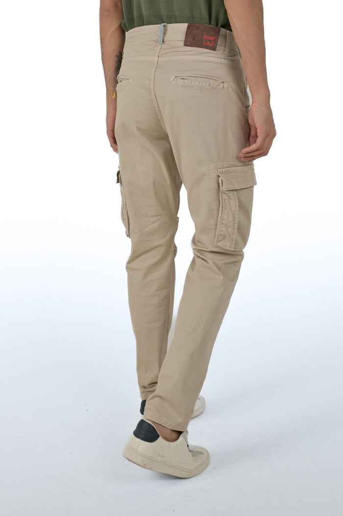 Pantaloni in cotone regular Marktas Beige SS26