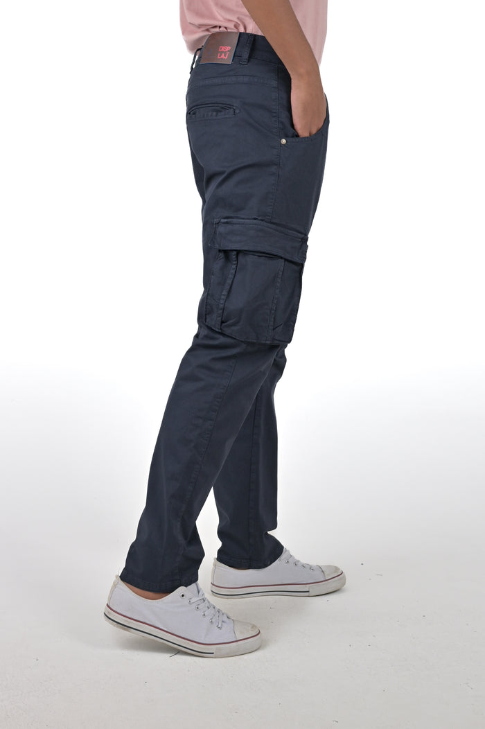 Pantaloni in cotone regular Marktas blu SS26