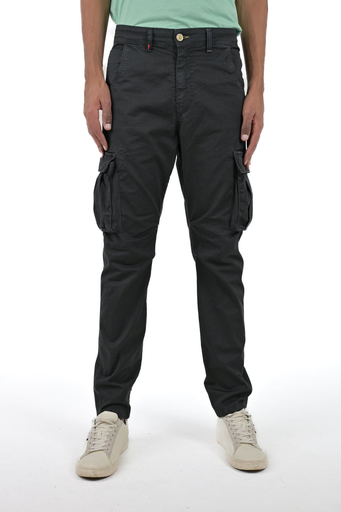 Pantaloni in cotone regular Marktas nero SS26