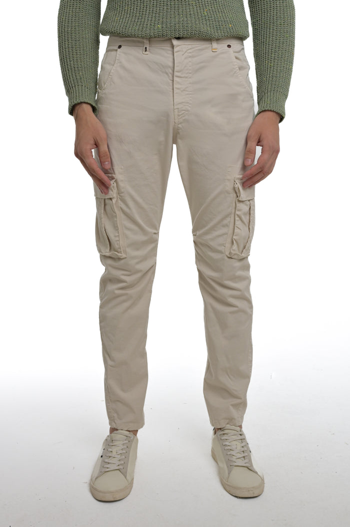 Pantaloni in cotone regular Marktas panna SS26