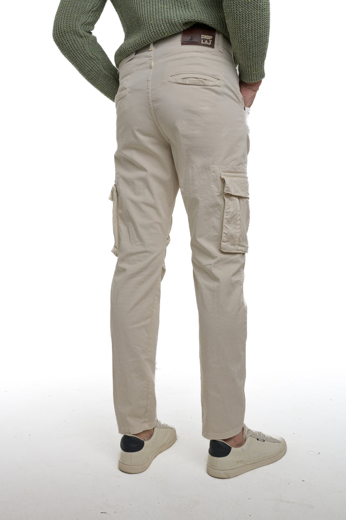 Pantaloni in cotone regular Marktas panna SS26