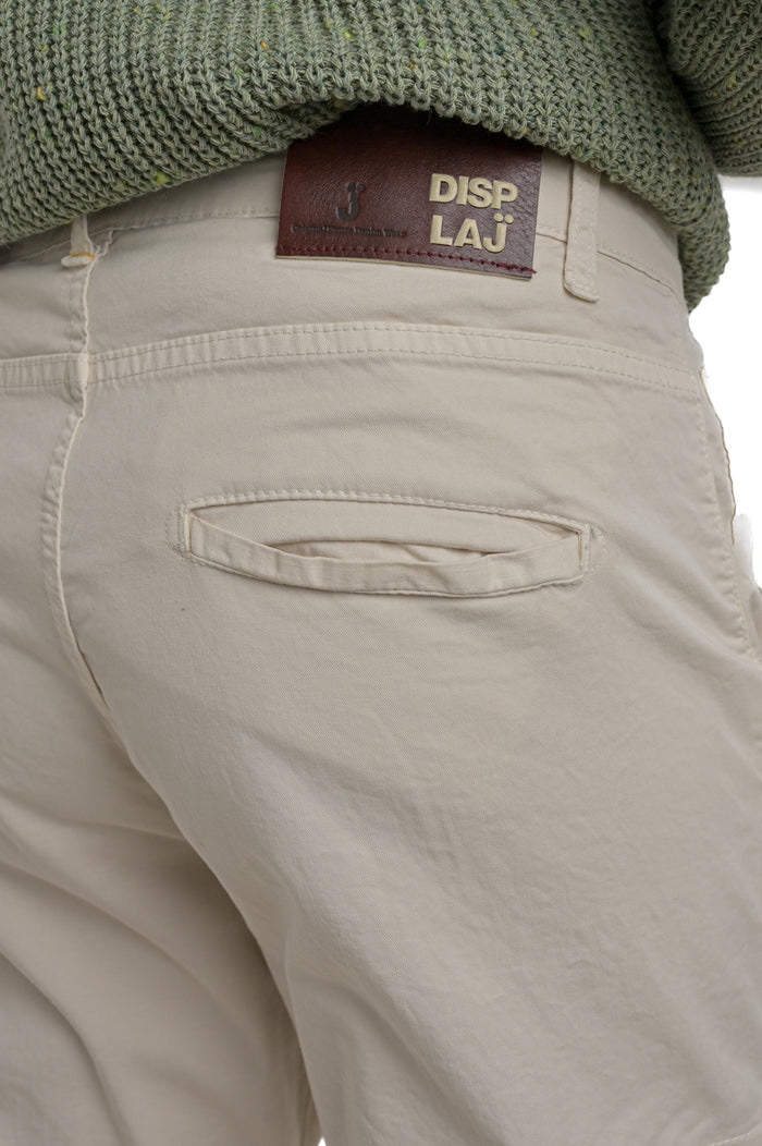 Pantaloni in cotone regular Marktas panna SS26