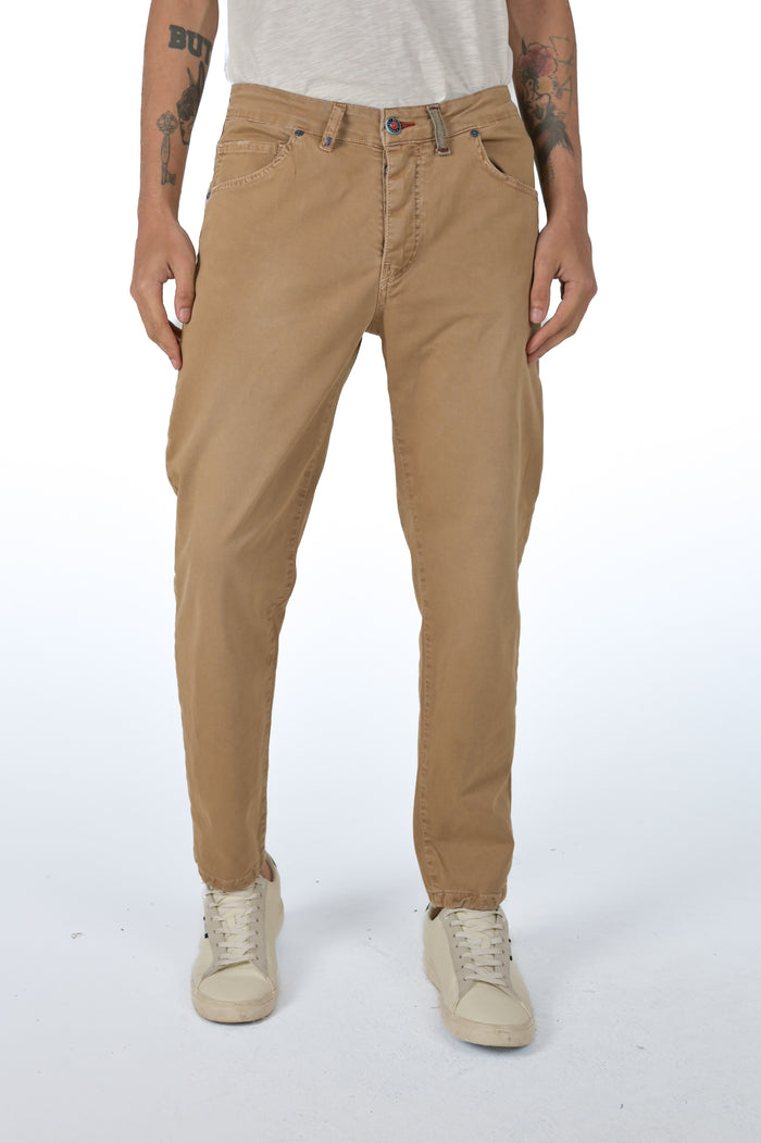 Pantaloni in cotone regular New Wolf Gab FW24/25