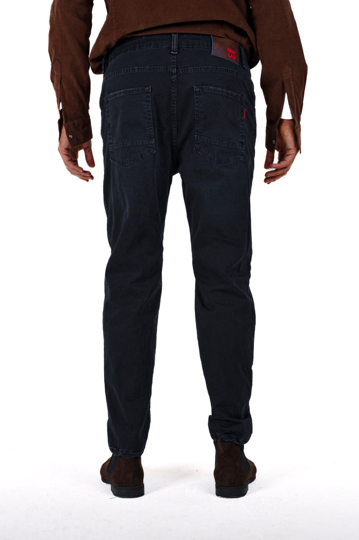 Pantaloni in cotone regular New Wolf Gab FW24/25
