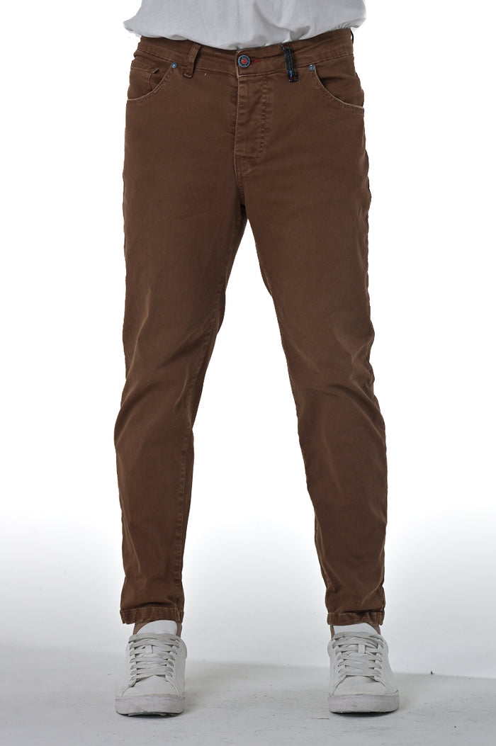 Pantaloni in cotone regular New Wolf Gab FW24/25
