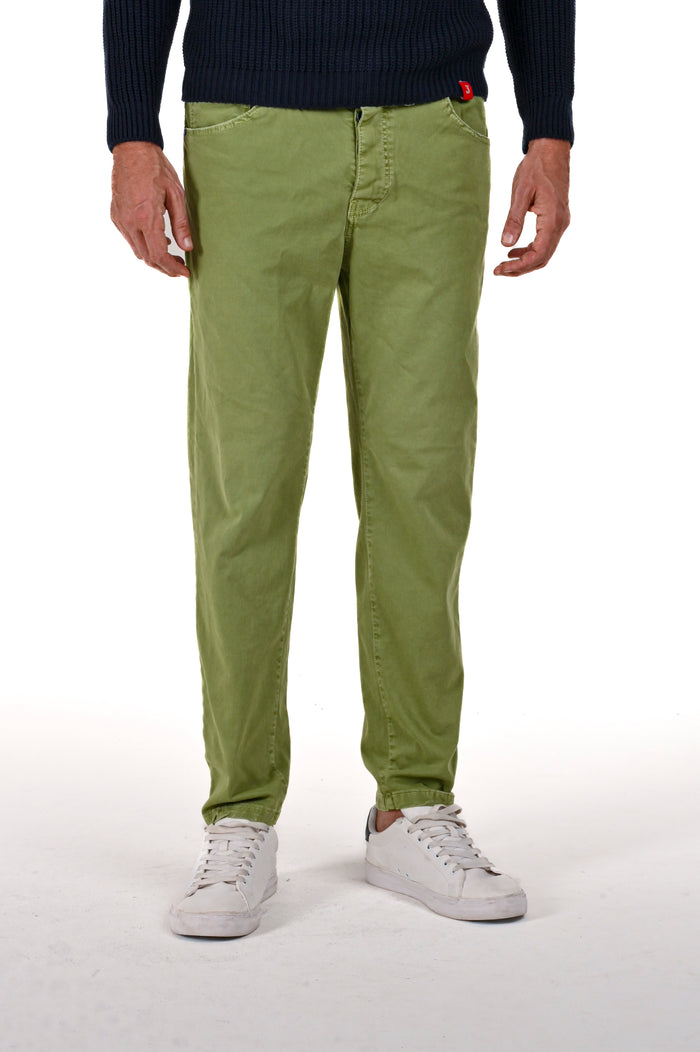 Pantaloni in cotone regular New Wolf Gab FW24/25