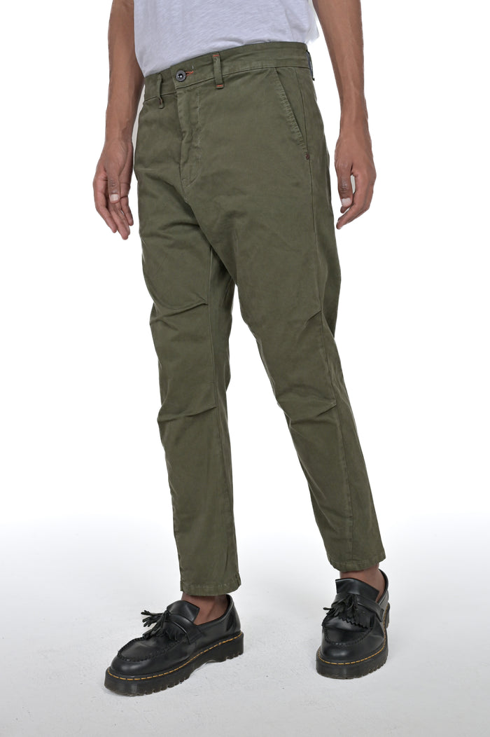 Pantaloni in cotone regular View Raso FW24/25