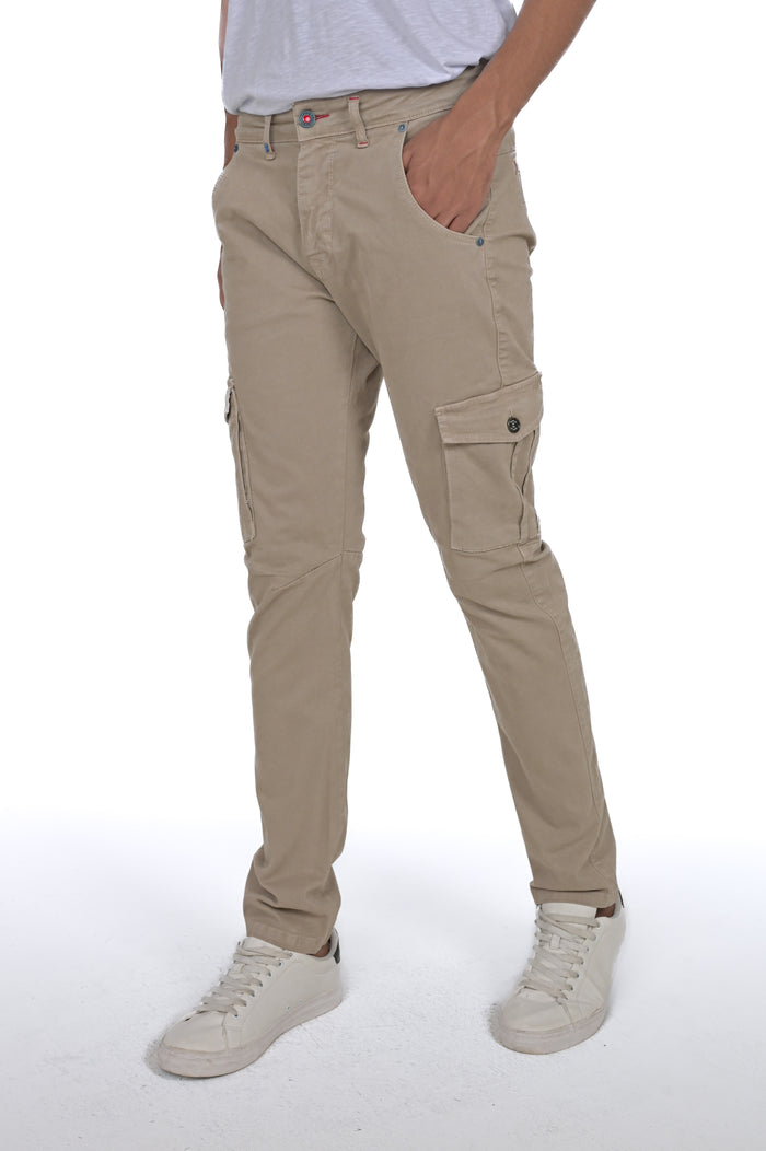Pantaloni in cotone slim Cezanne FW24/25