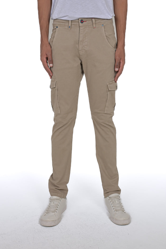 Pantaloni in cotone slim Cezanne FW24/25