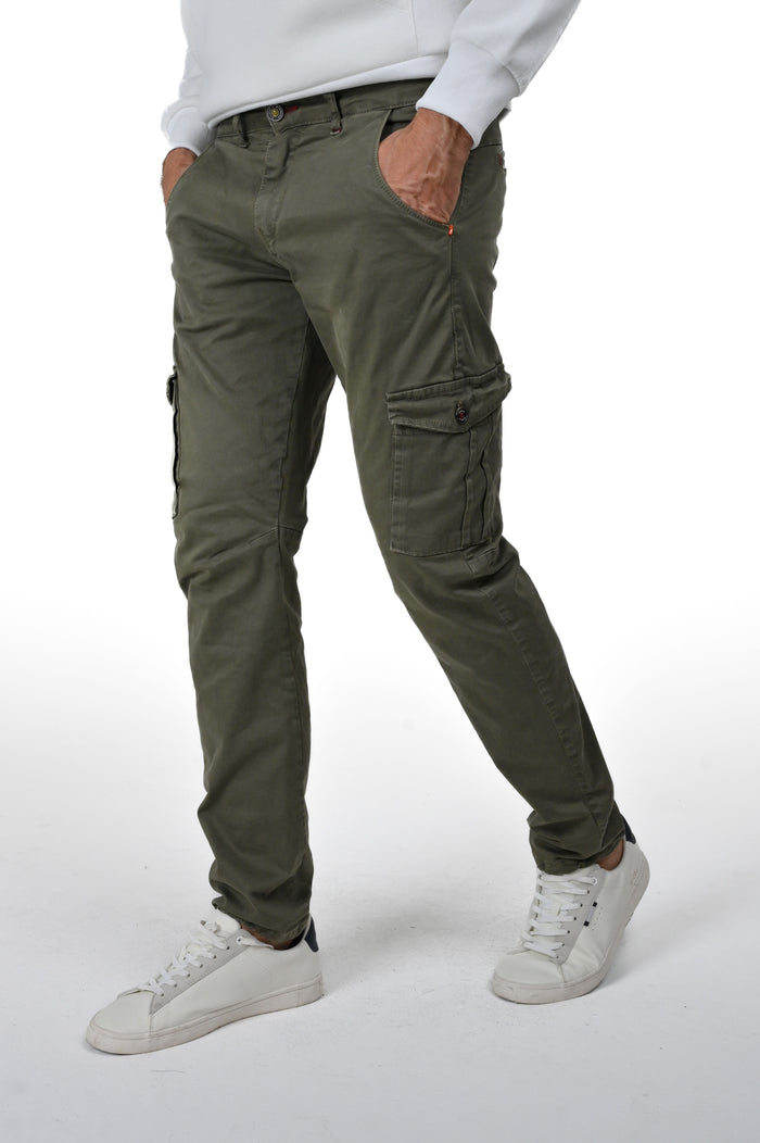 Pantaloni in cotone slim Cezanne FW24/25