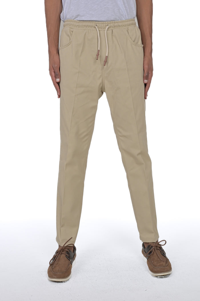 Pantaloni in cotone tapered Spring FW24/25