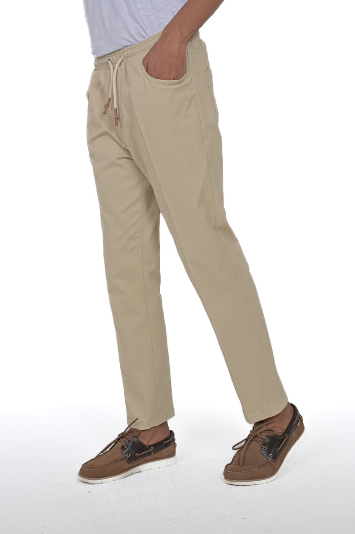 Pantaloni in cotone tapered Spring FW24/25