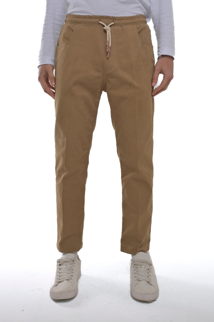 Pantaloni in cotone tapered Spring FW24/25