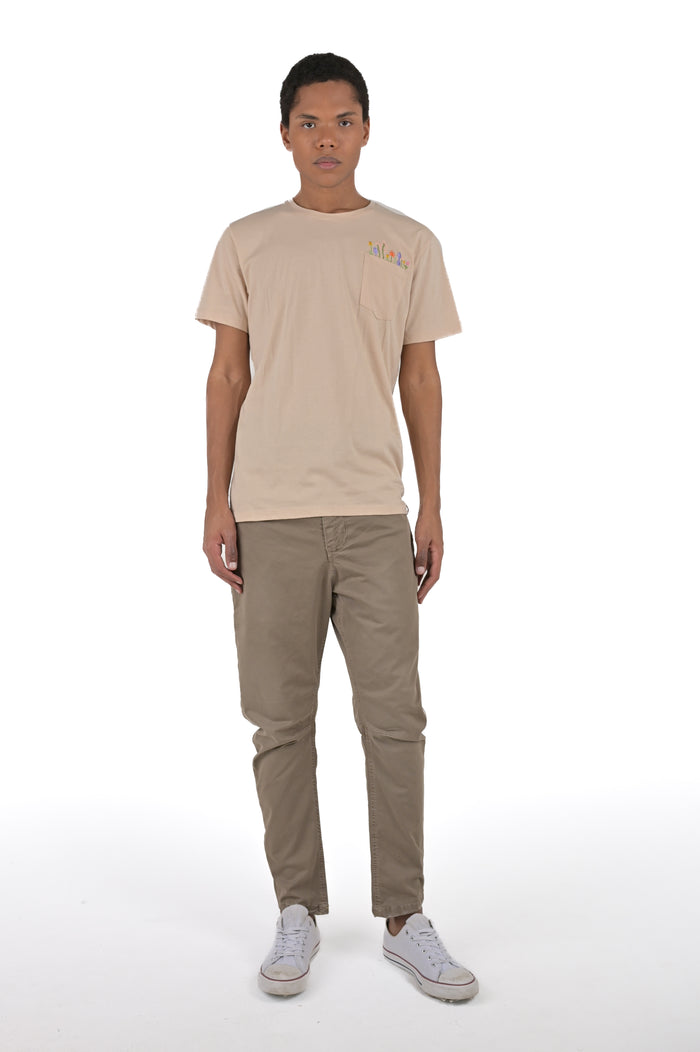 Pantaloni in cotone Tapered Vertigo SS25