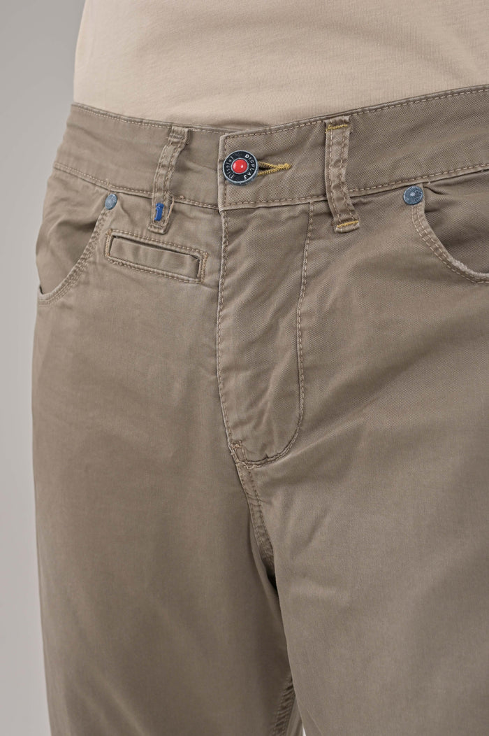 Pantaloni in cotone Tapered Vertigo SS25