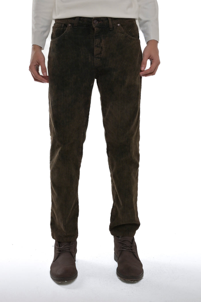 Pantaloni Loose New Wolf Velluto FW26