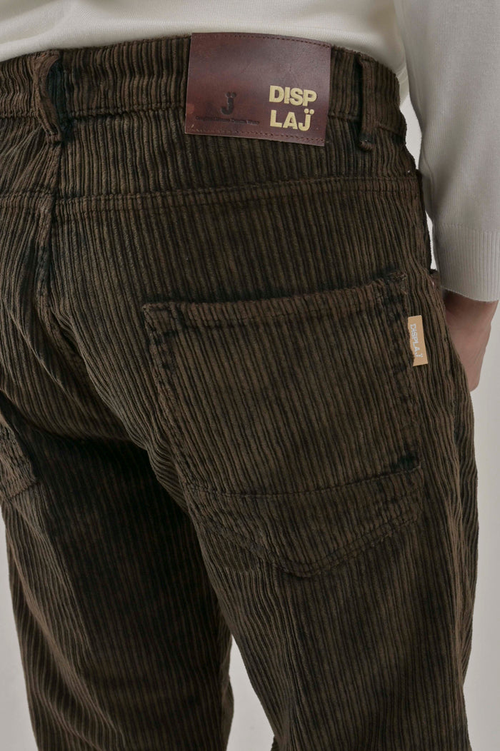 Pantaloni Loose New Wolf Velluto FW26