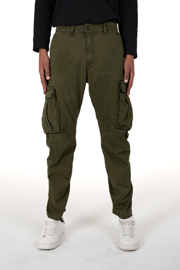 Pantaloni Regular Rico Verde FW26
