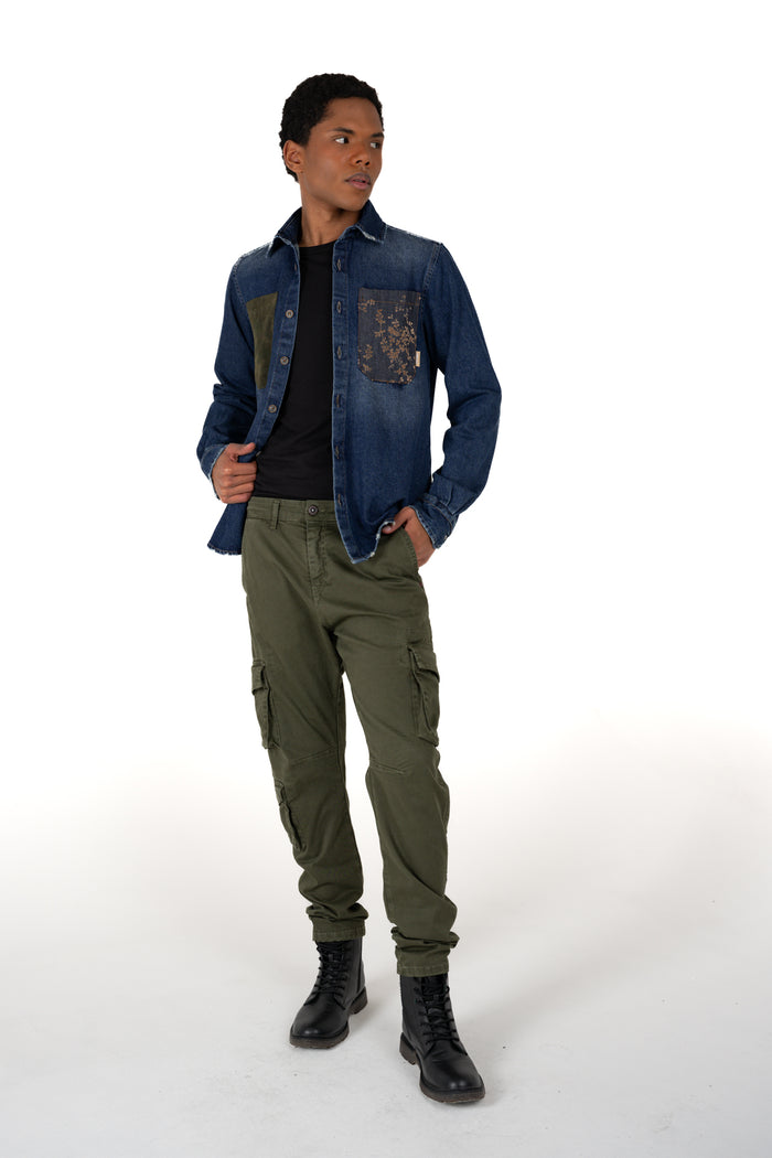 Pantaloni Regular Since Verde FW26
