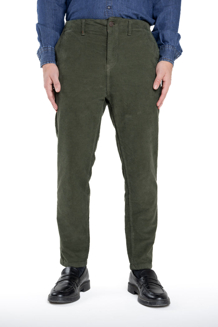 Pantaloni Slim in Velluto Street Ottawa FW26