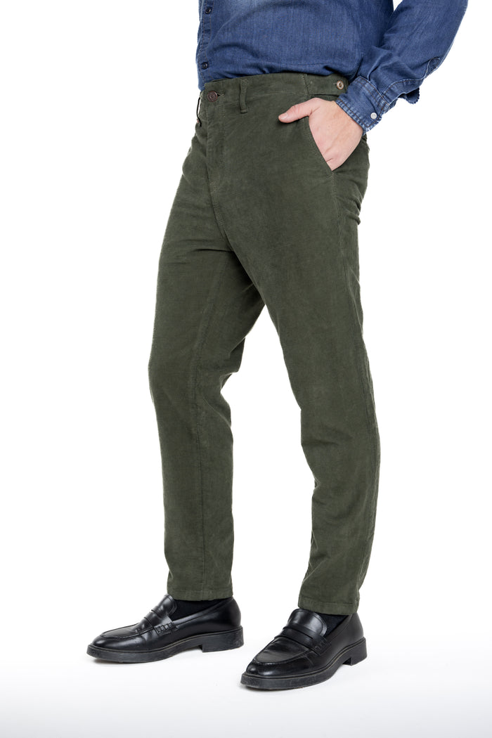 Pantaloni Slim in Velluto Street Ottawa FW26