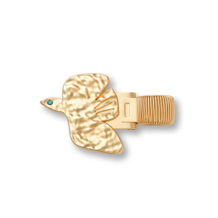 Papier Brass Bird Pen Clip