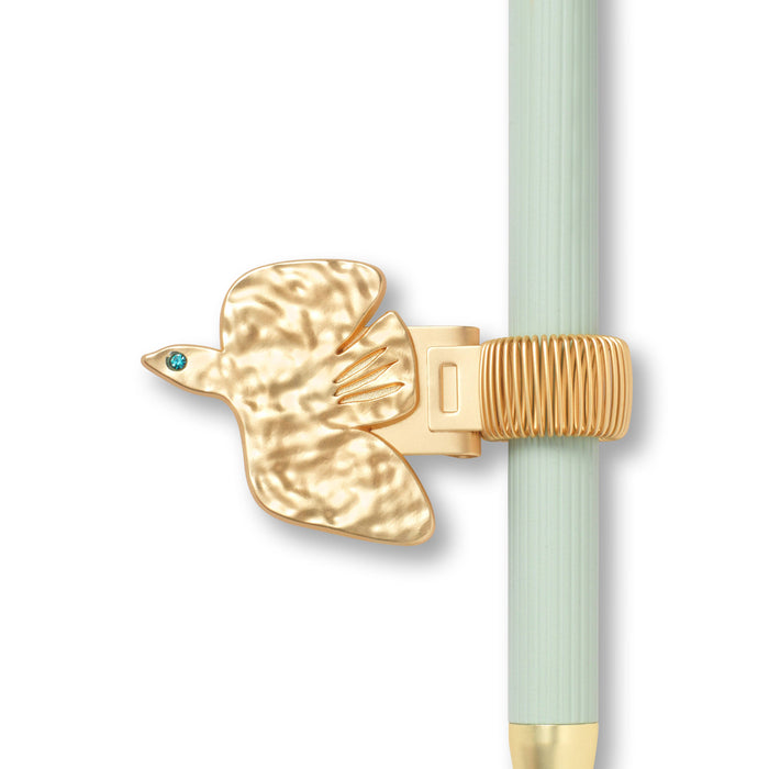 Papier Brass Bird Pen Clip