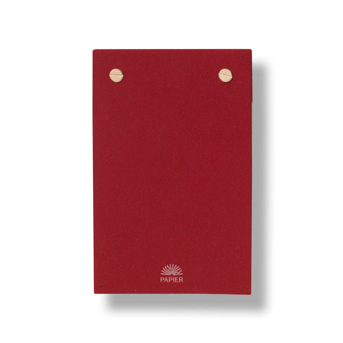 Papier Fabric Hardcover Notepad