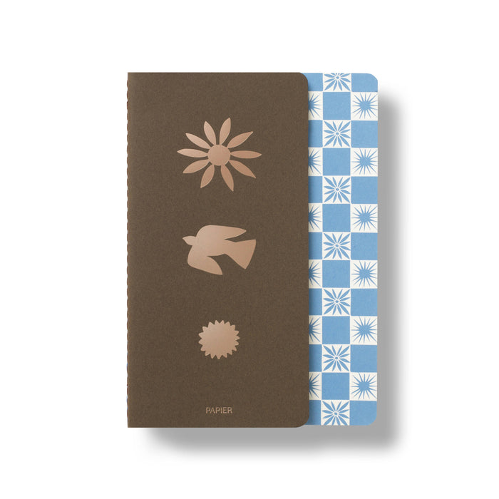 Papier Lined Notebook Set