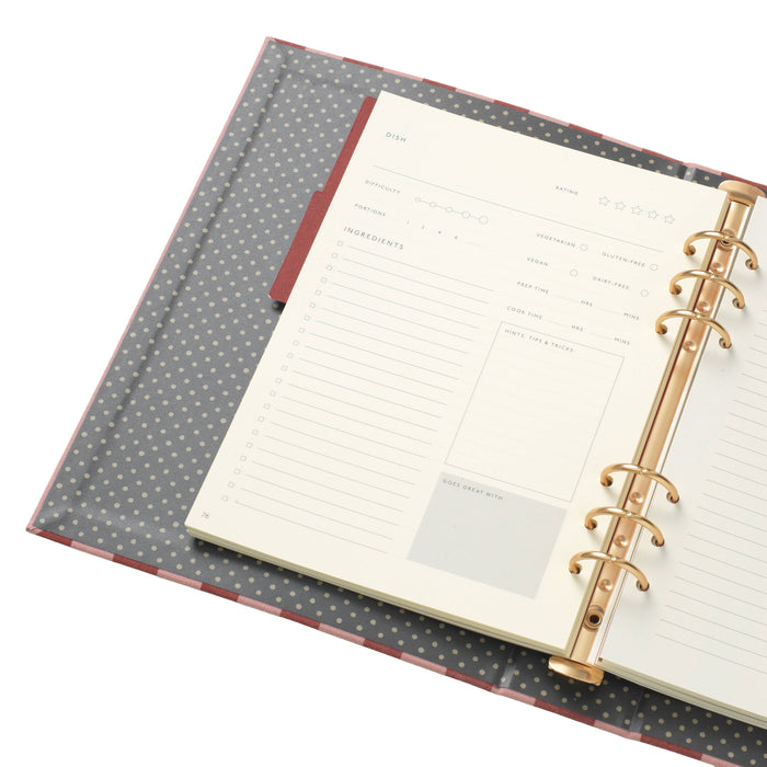 Papier Recipe Binder-Folio