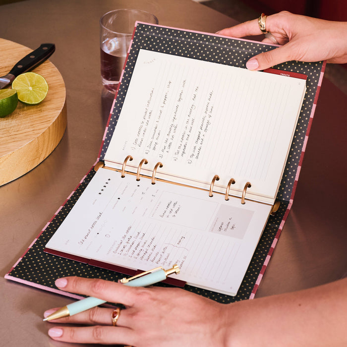 Papier Recipe Binder-Folio