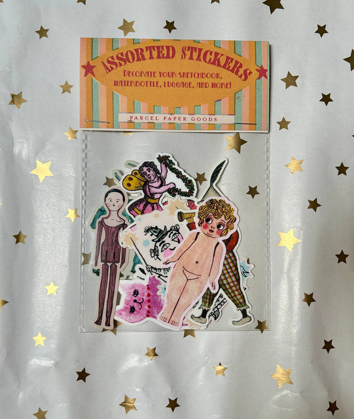 Parcel's "Cast of Characters" Sticker Set