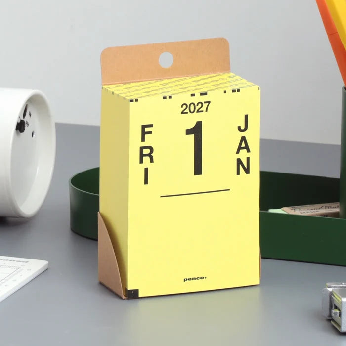 Penco 2027 Memo Block Daily Calendar