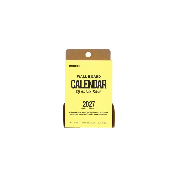 Penco 2027 Memo Block Daily Calendar