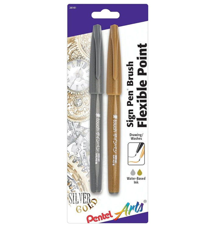 Pentel - Sign Brush Pen Sets