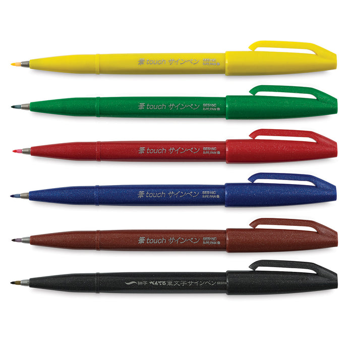 Pentel - Sign Brush Pen Sets