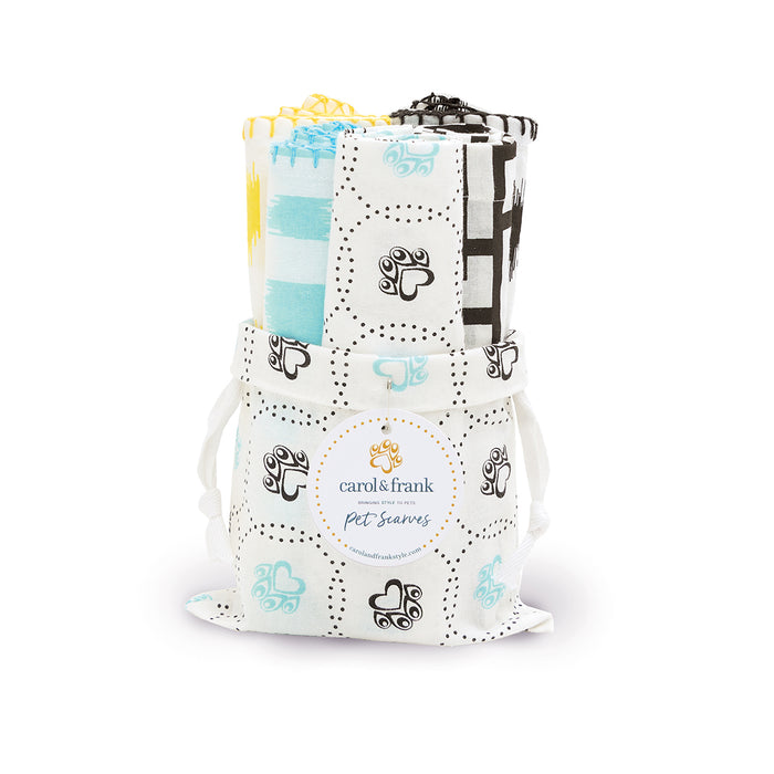 A pet scarf 2, set of 5.