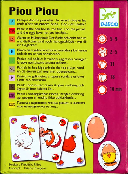 Piou Piou Card Game
