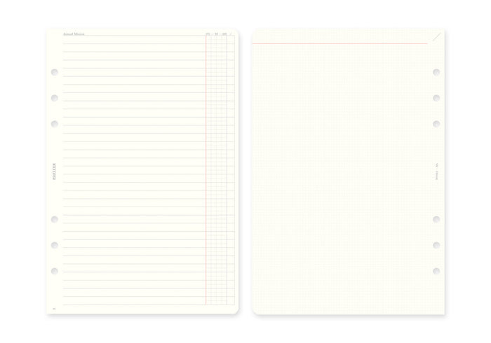PLOTTER 2027 Monthly Schedule Refill PLT0001