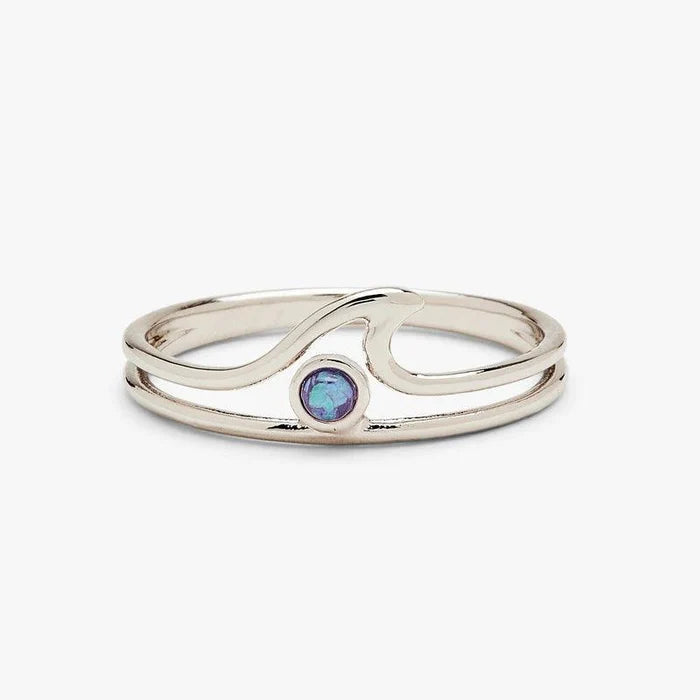 PURA VIDA OPAL WAVE RING - Cottage Toys - Peterborough - Ontario - Canada