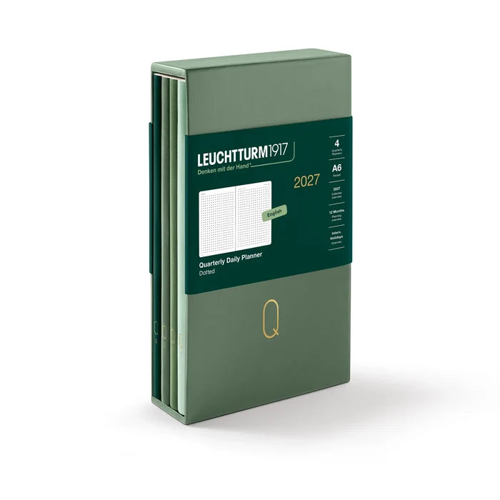 Quarterly Daily Planner 2027