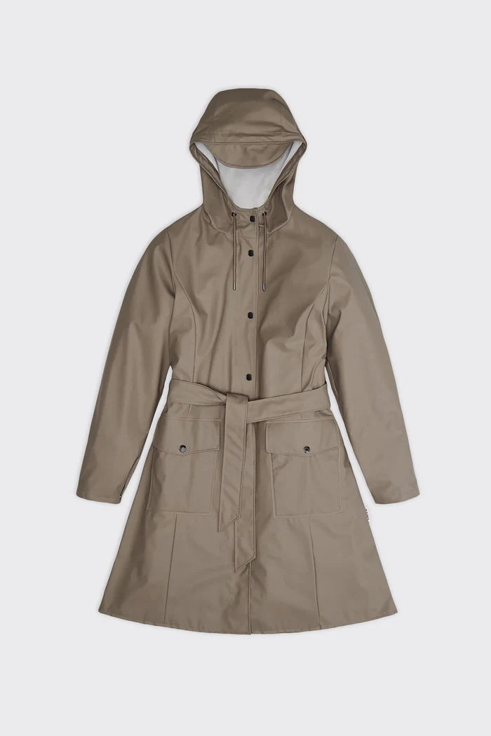 Rains - Curve Jacket - Taupe-Vestes et Manteaux-18130