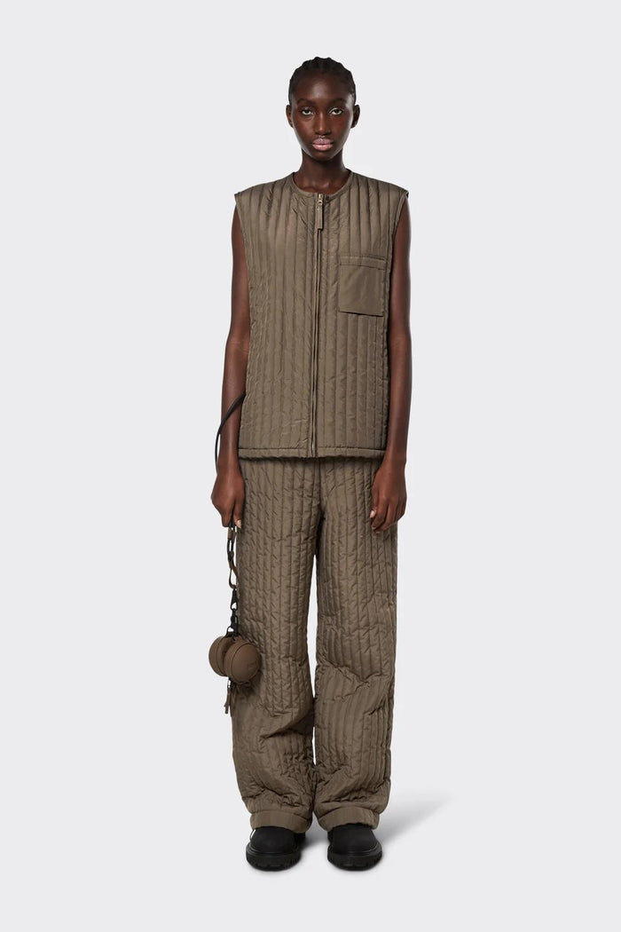 Rains - Liner Jacket - Wood-Vestes et Manteaux-18320