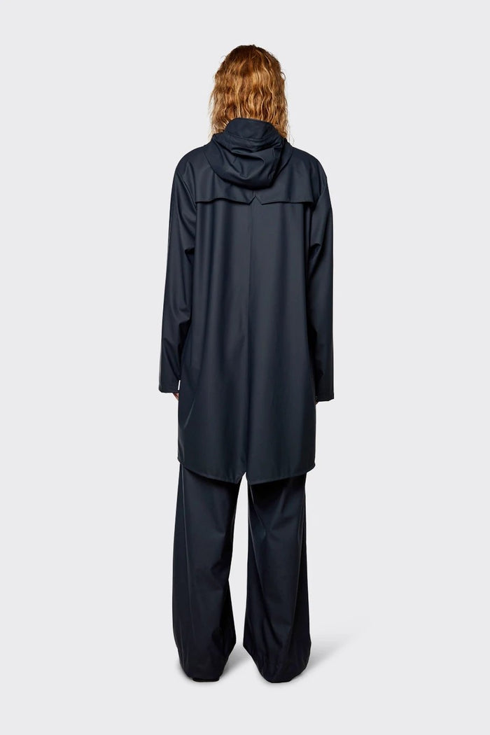 Rains - Long Jacket - Navy-Vestes et Manteaux-12020