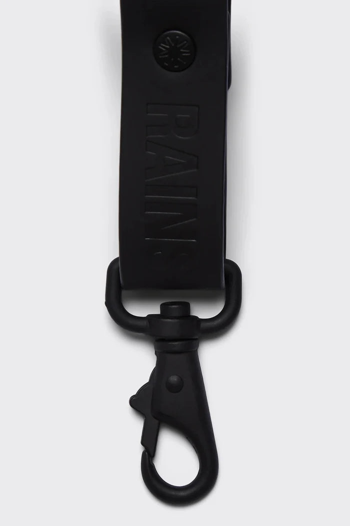 RAINS - Long Key Chain - Black-Accessoires-16030