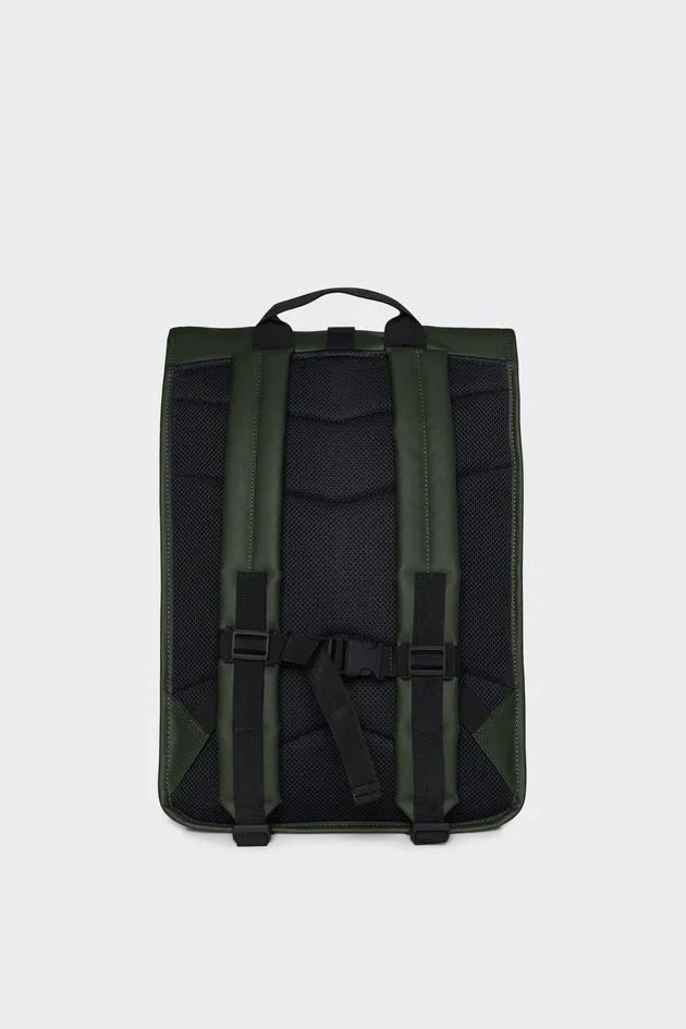Rains - Rolltop Rucksack - Green-Accessoires-13160