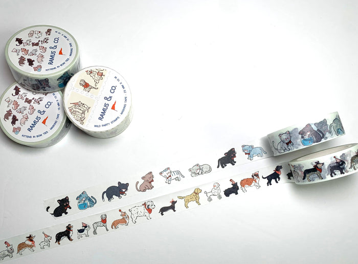 Ramus & Co. - Party Dogs Masking Tape