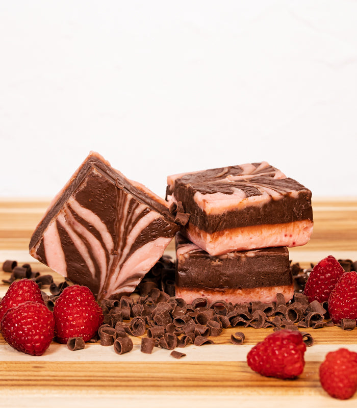 Chocolate Raspberry Fudge